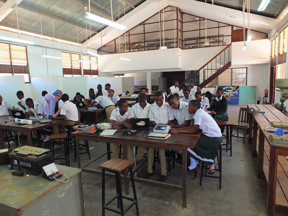 Training in Mtwara Secondary School