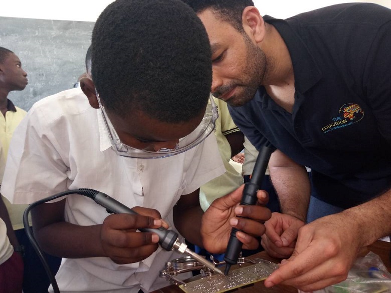 TME Education training on soldering