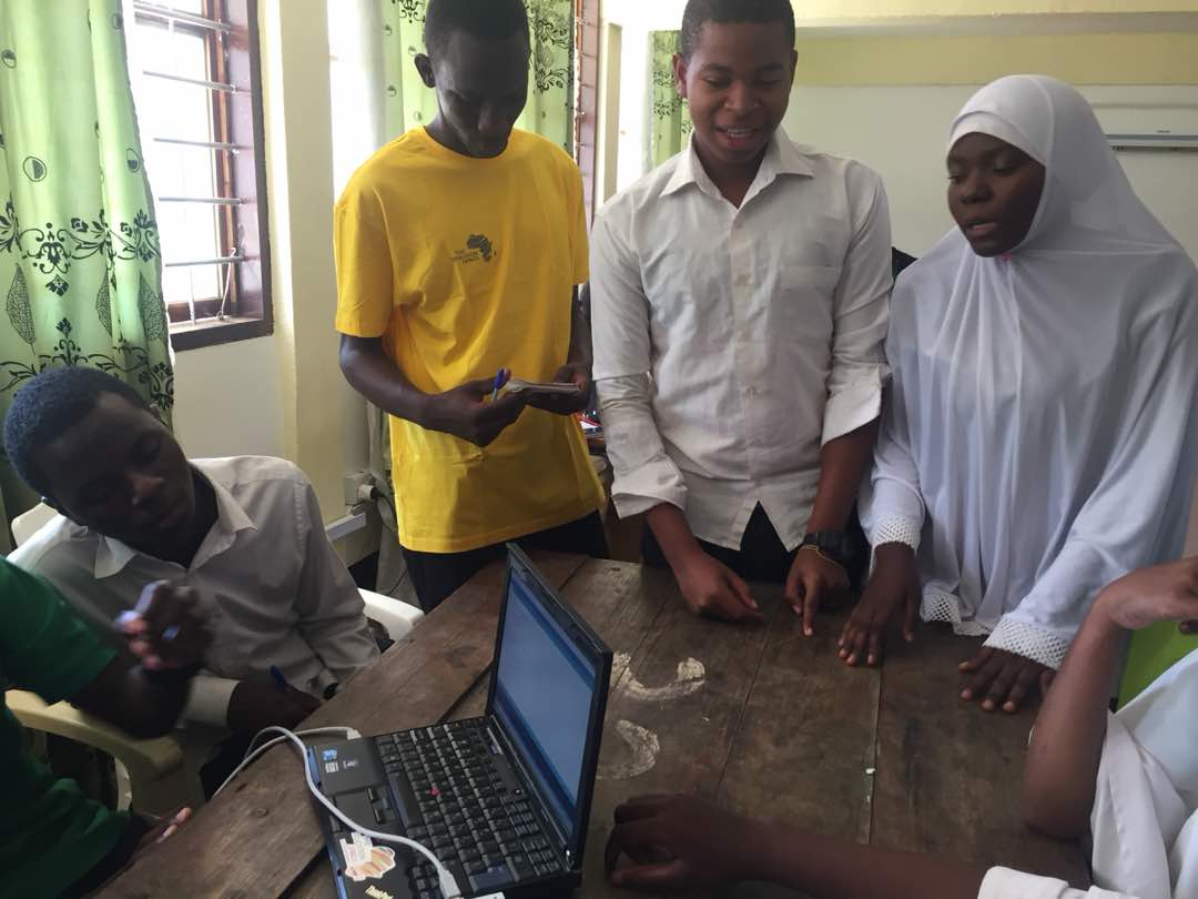 TME Education training in Mtwara Technical Secondary School. 