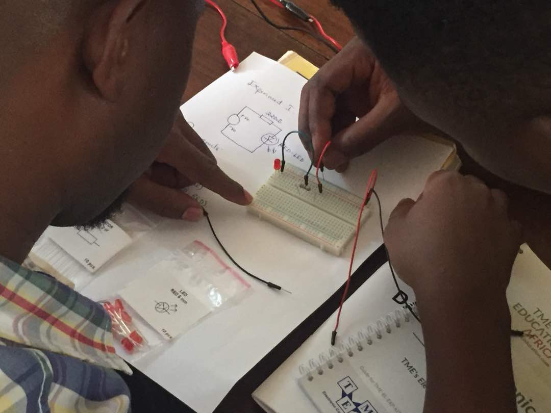 TME Education Electronics Club – a makers  space for students in Mtwara, Tanzania.