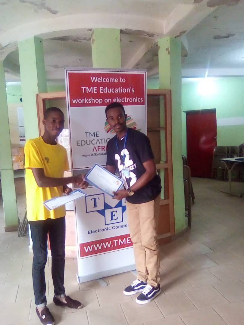 TME Education training at NexGen, Cameroon.