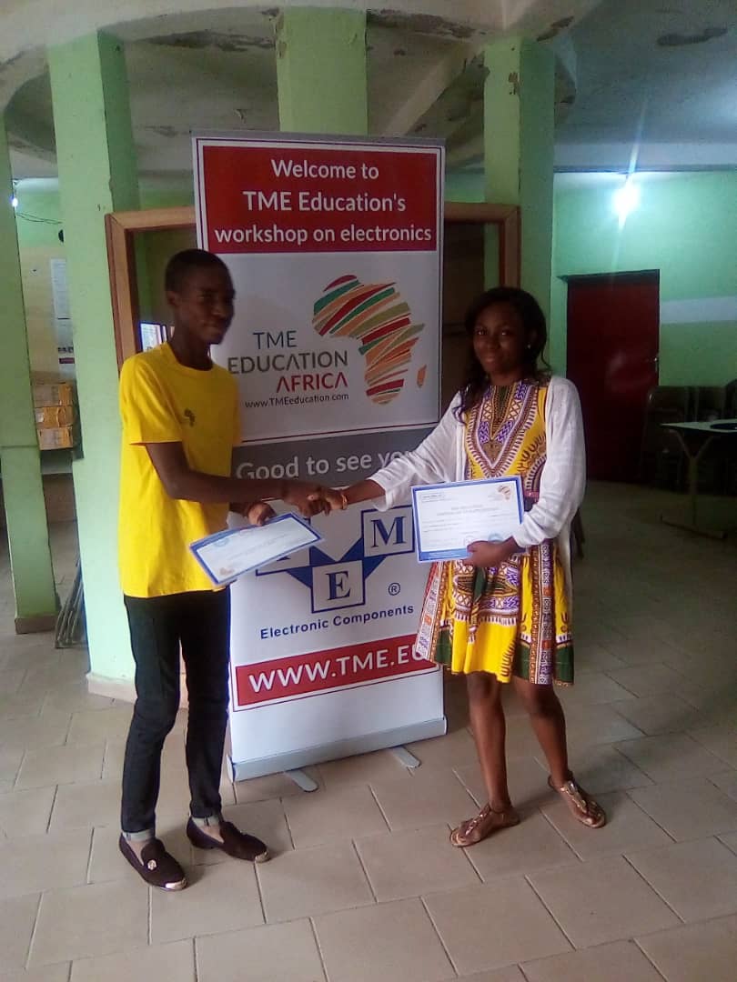 TME Education training at NexGen, Cameroon.